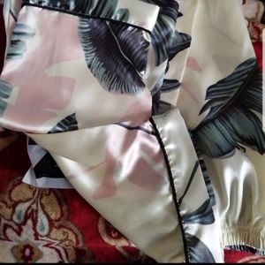 Ladies Satin Pajama Pants